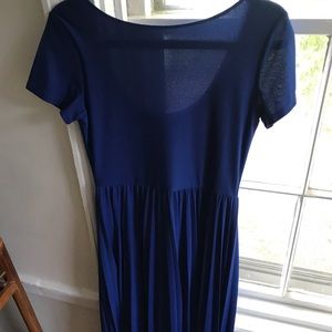 Mango midi pleated skirt dress